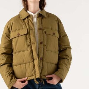 Alex Mill quilted cropped jacket size XS/S